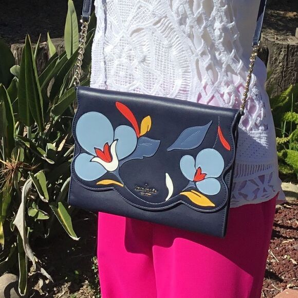 KATE SPADE NOVELTY BRIAR LANE FLORAL CROSSBODY BAG - Picture 4 of 12